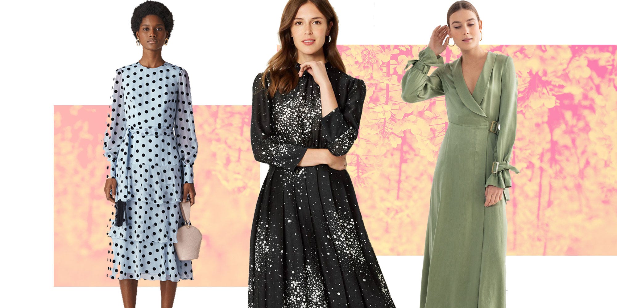 Polka Dot Wedding Dresses for a Guest